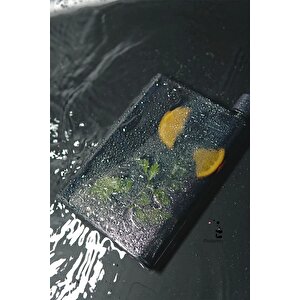 A5 Black Soft Bottle Motivasyon Su Matarası Notebook Taşınabilir Sporcu Suluk Su Şişesi 350ml