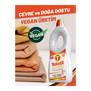 3'ü 1 Arada Sıvı Çamaşır Deterjanı 1200 Ml-tekstilmatik Sıvı Vegan Çamaşır Deterjanı 1200 Ml