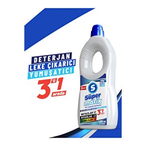 3'ü 1 Arada Sıvı Çamaşır Deterjanı 1200 Ml-tekstilmatik Sıvı Vegan Çamaşır Deterjanı 1200 Ml