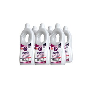 Perde İçin Sıvı Perde Ve Çamaşır Deterjanı %100 Yerli 6 Adet 1200 Ml