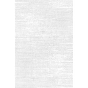 Makinede Yıkanabilir Leke Tutmaz  beyaz Pvc Deri Kaymaz Taban Modern Salon Saçaksız Halı A28-1 100x200 cm