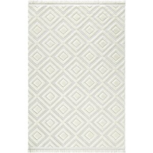 Stone 1089 Krem Kaymaz Taban Koridor Halısı Kesme Yolluk Mutfak Halısı Modern Salon Halısı 80x200 cm