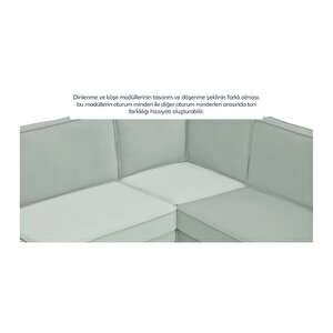 Klem 210 X 290 Köşe Ahşap Ayak - Kadife