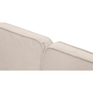 Klem 210 X 290 Köşe Ahşap Ayak - Kadife Vanilya