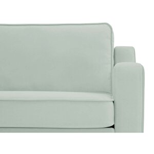 Klem Slim 283 X 257 Köşe Ahşap Ayak - Kadife Çağla Yeşili