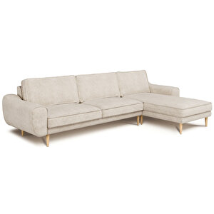 Klem 306 X 171 Köşe Ahşap Ayak - Doğal Doku