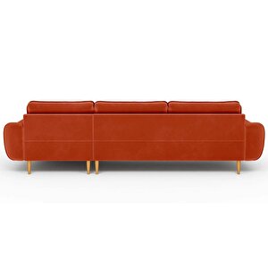 Klem 306 X 171 Köşe Ahşap Ayak - Kadife