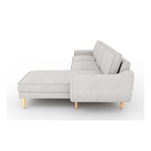 Klem 306 X 171 Köşe Ahşap Ayak - Keten Çakıl