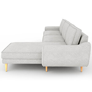 Klem 306 X 171 Köşe Ahşap Ayak - Keten Çakıl