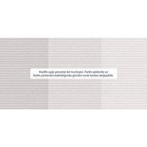 Klem 306 X 171 Köşe Ahşap Ayak - Fitilli Kadife