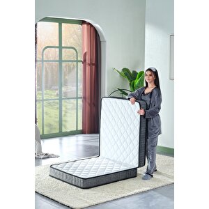 Ultra Deluxe Gri 120x200 Katlanır Yatak, Yer Yatağı, Misafir Yatağı, Kamp Yatağı 120x200 cm