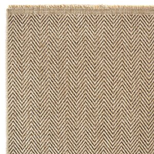 Mocha 671 Kahve Halı Kilim Mutfak Koridor Yolluk Jüt Hasır Görünüm Dokuma Makine Halı 100x450 cm