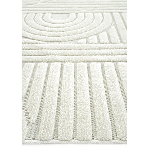 Cool Halı Stone 1090 Krem Kaymaz Taban Koridor Halısı Kesme Yolluk Mutfak Halısı Modern Salon Halısı