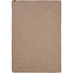 Glenn 603 Bej Banyo Halısı Antre Hol Halısı Hasır Dokulu Banyo Paspası Mutfak Halısı 80x120 cm
