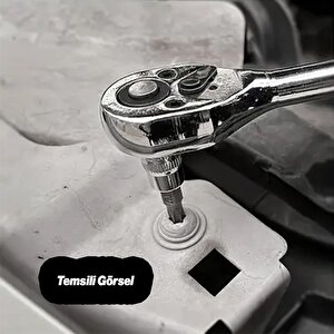 Bits Uç Mıknatıslı Torx T30 150 Mm 10'lu Set Kutulu Manyetik 1/4" Matkap Ucu Tork 15 Cm Uzunluk