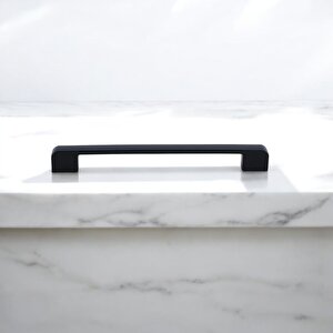 Metal Kulp 160 Mm -16 Cm Mobilya Çekmece Mutfak Dolabı Dolap Kulpları Kulbu Kulpu Siyah
