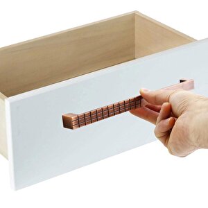 Mobilya Mutfak Dolabı Banyo Çekmece Dolap Kapak Kulpu Kulbu Antik Bakır 224 Mm Metal Kulp
