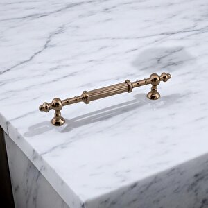 Metal Kulp 160 Mm- 16 Cm Mobilya Çekmece Mutfak Dolabı Dolap Kulpları Kulbu Kulpu Bronz Renk
