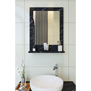 Safir Banyo Aynası Dresuar 45x60 Mermer Raflı Banyo Aynası