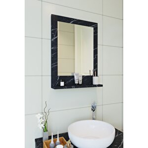 Safir Banyo Aynası Dresuar 45x60 Mermer Raflı Banyo Aynası