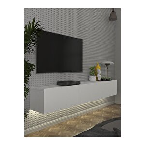 Cercei Tv Ünitesi Ledli 180 Cm Beyaz