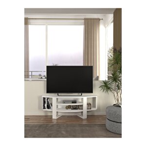Verde Tv Sephası & Ünitesi 120 Cm Beyaz