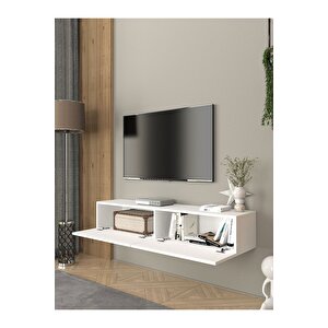 Jorah Tv Sehpası 135 Cm Beyaz