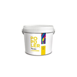 Popüler Tavan Boyası Mat Beyaz 10 Kg