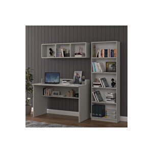 Çalışma Masası Seti Çmt001 Kül Gri