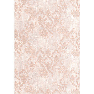 Makinede Yıkanabilir Leke Tutmaz  pudra Deko Deri Kaymaz Taban Modern Salon Saçaksız Halı A160 160x230 cm