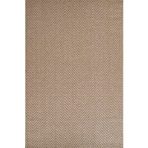 Sisaluna 4441 Bej Jüt Tabanlı Modern Dokuma Kilim Sisal Hasır Halı