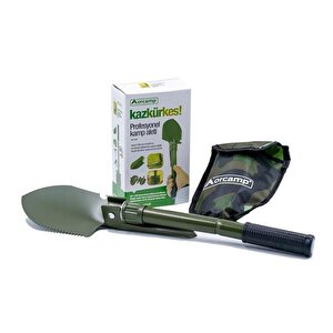 Katlanabi̇li̇r Metal Kürek Seti̇