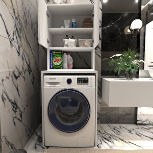 Banyo Dolabı Çamaşır Makinesi Dolabı Luxe