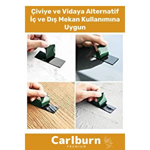 Süper Güçlü İz Bırakmayan Elastik Yapılı Çift Taraflı 36mm - 10 Metre Akrilik Köpük Bant - 5 Adet