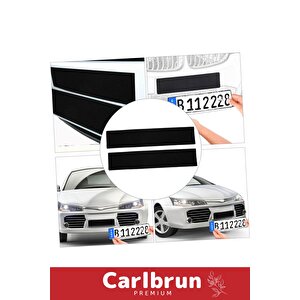 Ekstra Güçlü Neme Basınçlı Su Yağmur Isıya Dayanıklı Çift Taraflı 85x30mm Plaka Montaj Bandı 12 Adet
