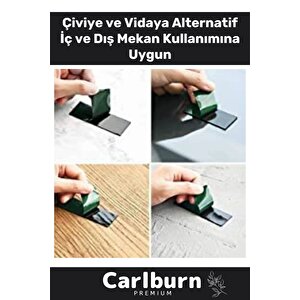 Süper Güçlü İz Bırakmayan Elastik Yapılı Çift Taraflı 10mm - 10 Metre Akrilik Köpük Bant - 3 Adet