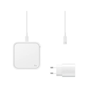 Samsung Ep-p2400t Tekli 15w Kablosuz Hızlı Şarj Cihazı Beyaz (samsung Türkiye Garantili)