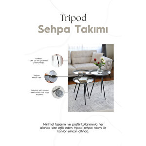 Tripod 3'lü Sehpa
