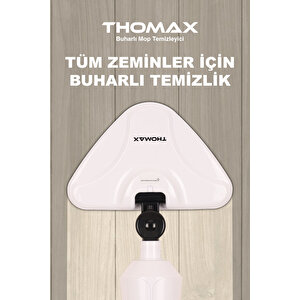 Antibakteriyel Buharlı Temizleyici Yüksek Buhar Basınçlı Mop