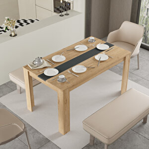 Robin Home Lena Yemek Masası 140x80 Sepet-antrasit