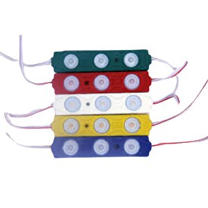 Modül Led 3 Lü Rgb (rengarenk) 20 Li