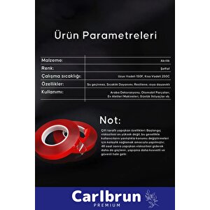 Ekstra Güçlü Hava Su Sızdırmaz İzolasyon  Çok Amaçlı Çift Taraflı Silikon Bant 18mm X 1.5m - 3 Adet