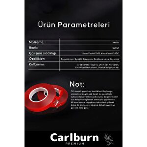 Premium Ekstra Güçlü Çok Amaçlı Çift Taraflı Tamir Dış Mekan Montaj 5mt Silikon Şeffaf Bant 2 Adet