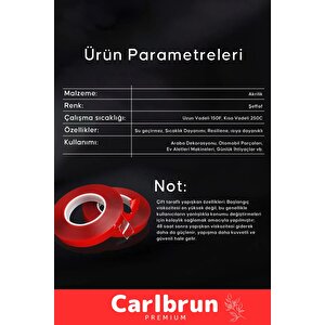 Premium Ekstra Güçlü Çok Amaçlı Çift Taraflı Tamir Cam Dış Mekan Montaj 2mt Silikon Şeffaf Bant