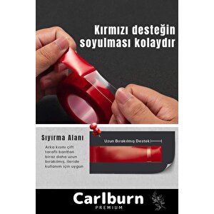 Premium Ekstra Güçlü Çok Amaçlı Çift Taraflı Tamir Dış Mekan Montaj 5mt Silikon Şeffaf Bant 3 Adet