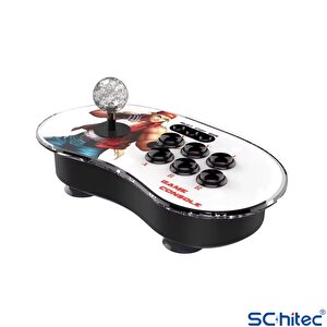4K Arcade Oyun Konsolu 10000 Retro Oyunlu 2 Kablosuz Joystickli A16