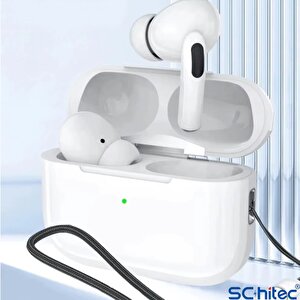 Schitec Air Pro 2 Anc Bluetooth 5.0 Dokunmatik Kablosuz Kulaklık Kılıf Ve İp Hediyeli Yk11