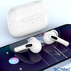 Schitec Air Pro 2 Anc Bluetooth 5.0 Dokunmatik Kablosuz Kulaklık Kılıf Ve İp Hediyeli Yk11