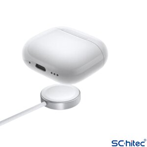 Schitec Anc Air 4 Pro Dokunmatik Bluetooth 5.3 Kablosuz Kulaklık Kablosuz Şarj Özellikli Type-c Girişli