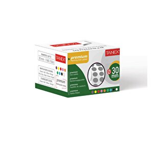 Nokta Etiket 30 Mm 500 Adet Silver